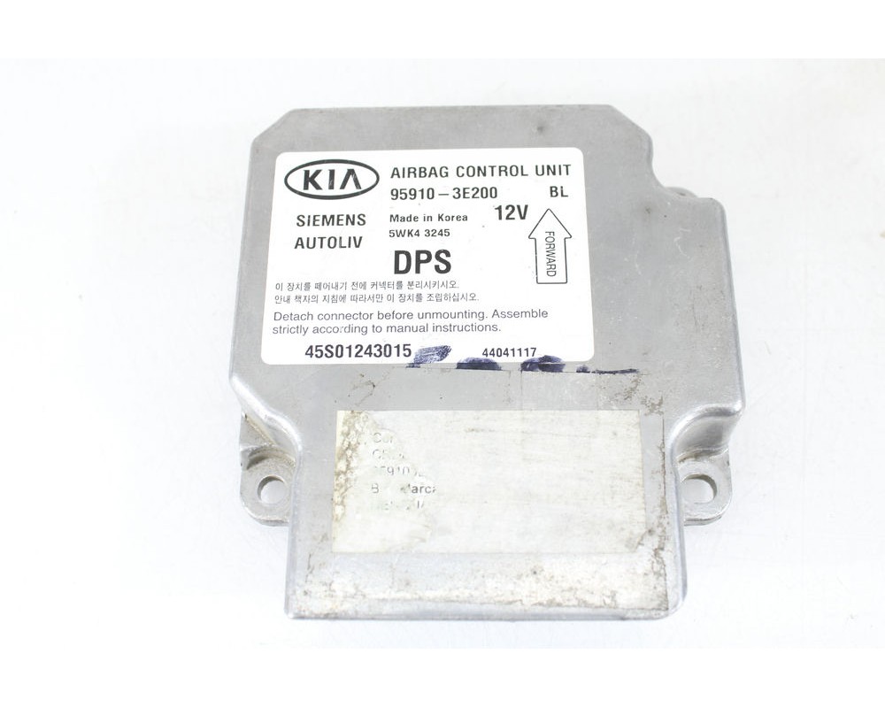 Recambio de centralita airbag para kia sorento referencia OEM IAM 959103E200  