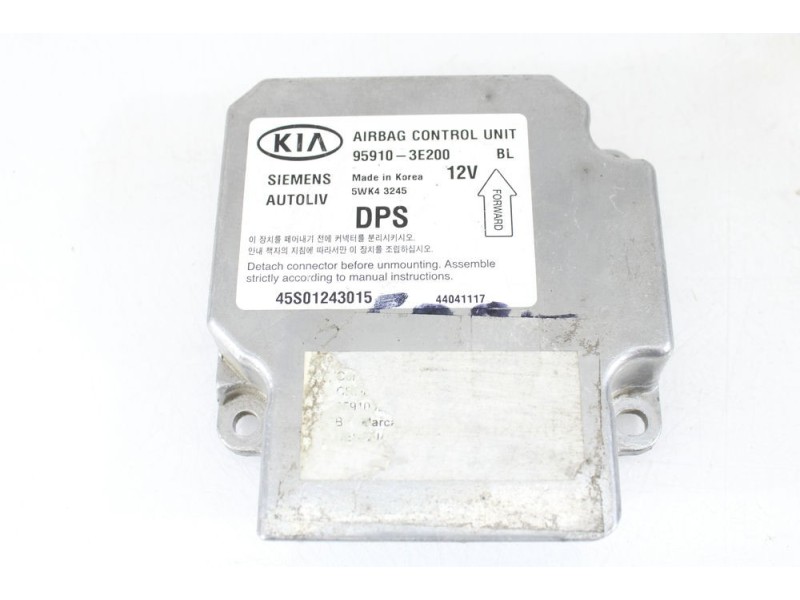 Recambio de centralita airbag para kia sorento referencia OEM IAM 959103E200  