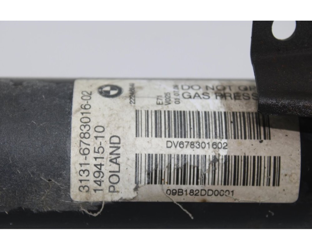 Recambio de amortiguador delantero izquierdo para bmw x6 (e71) 3.0 turbodiesel cat referencia OEM IAM 31316783016  