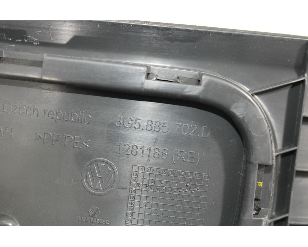 Recambio de airbag lateral trasero derecho para volkswagen passat b8 (3g2, cb2) 1.6 tdi referencia OEM IAM 3G5885702D  
