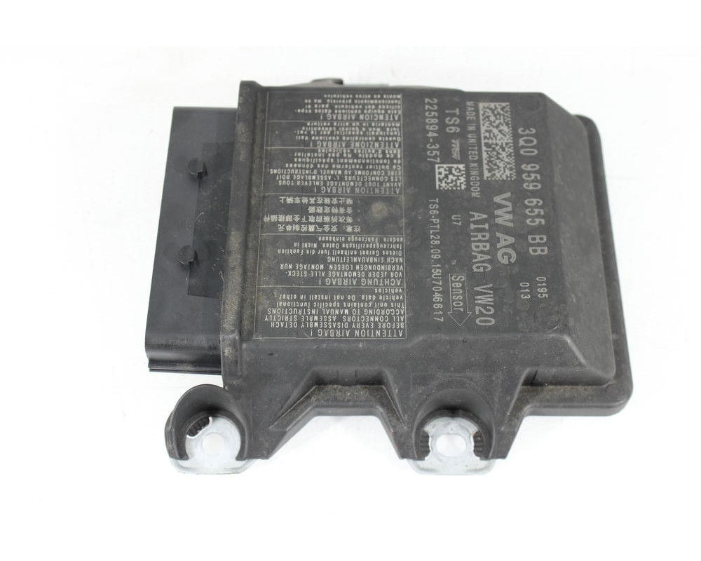 Recambio de centralita airbag para volkswagen passat b8 (3g2, cb2) 1.6 tdi referencia OEM IAM 3Q0959655BB  