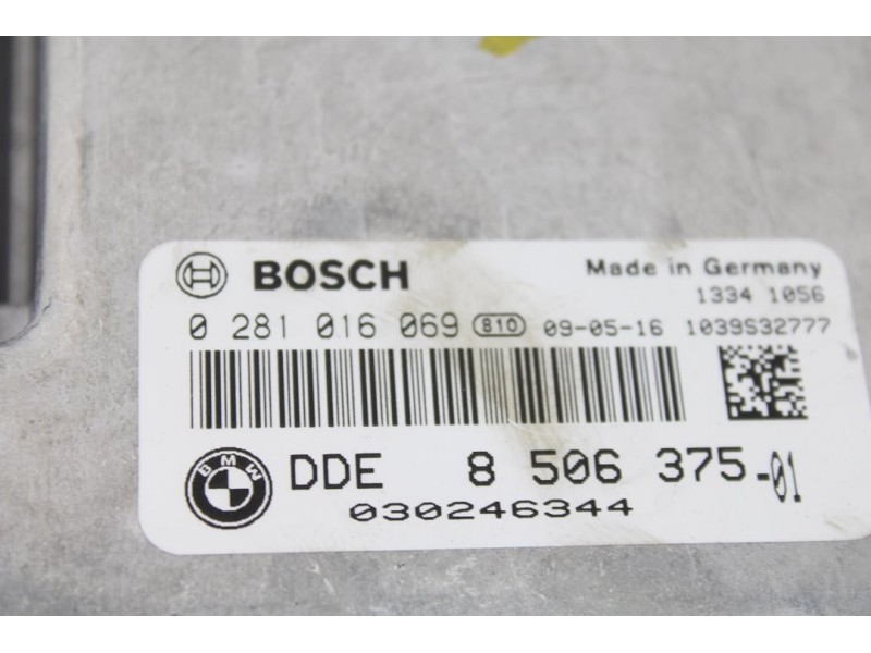 Recambio de centralita motor uce para bmw serie 3 berlina (e90) 318d referencia OEM IAM 850637501  