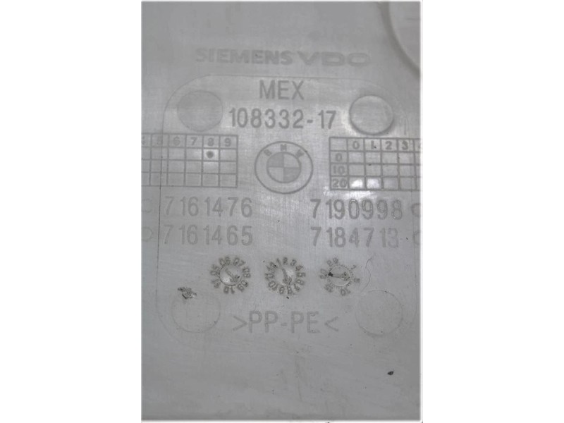 Recambio de deposito limpia para bmw x6 (e71) 3.0 turbodiesel cat referencia OEM IAM 7161476  