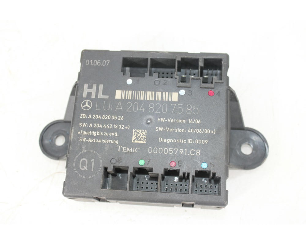 Recambio de modulo electronico para mercedes-benz clase c (w204) c 220 cdi (204.008) referencia OEM IAM A2048207585  