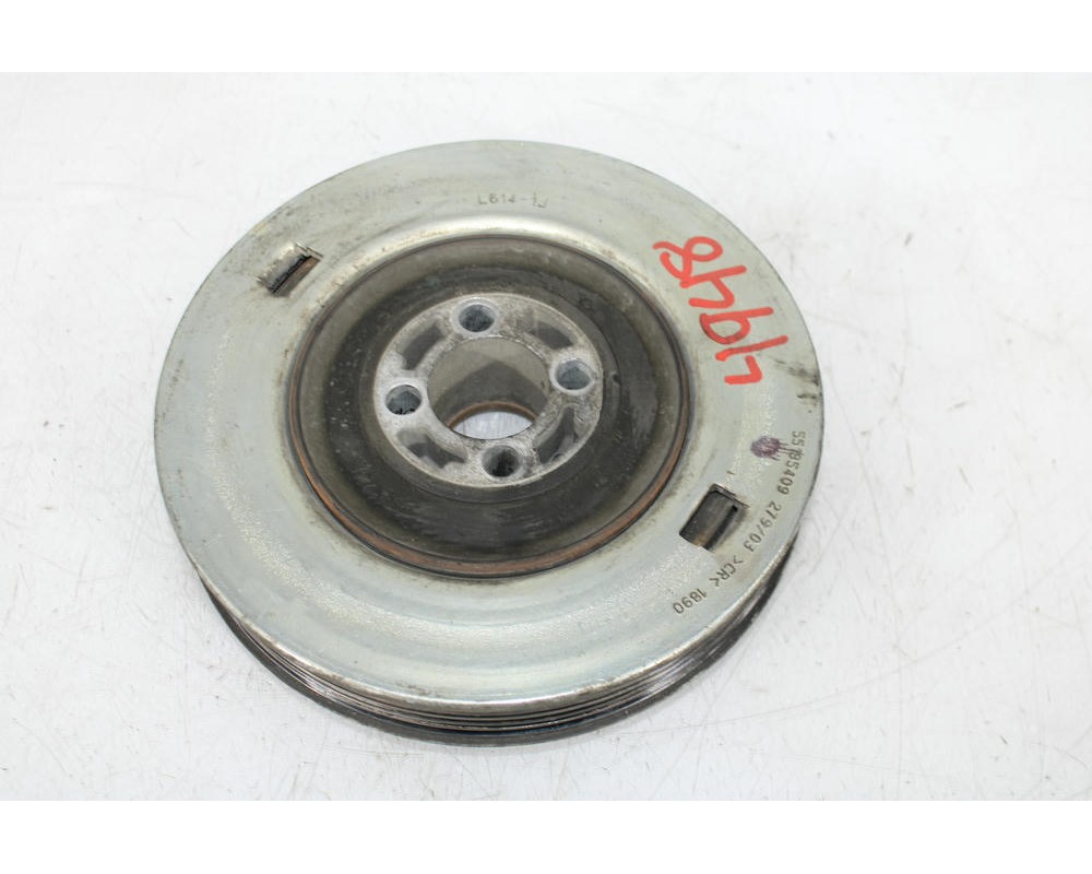 Recambio de polea cigueñal para fiat stilo (192_) 1.9 jtd (192_xe1a) referencia OEM IAM 55185409  