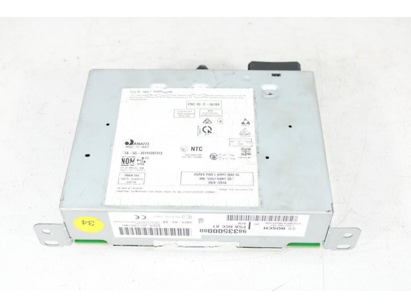 Recambio de sistema navegacion gps para opel corsa e color edition referencia OEM IAM 9833500080  