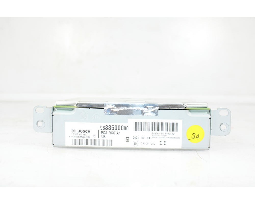 Recambio de sistema navegacion gps para opel corsa e color edition referencia OEM IAM 9833500080  