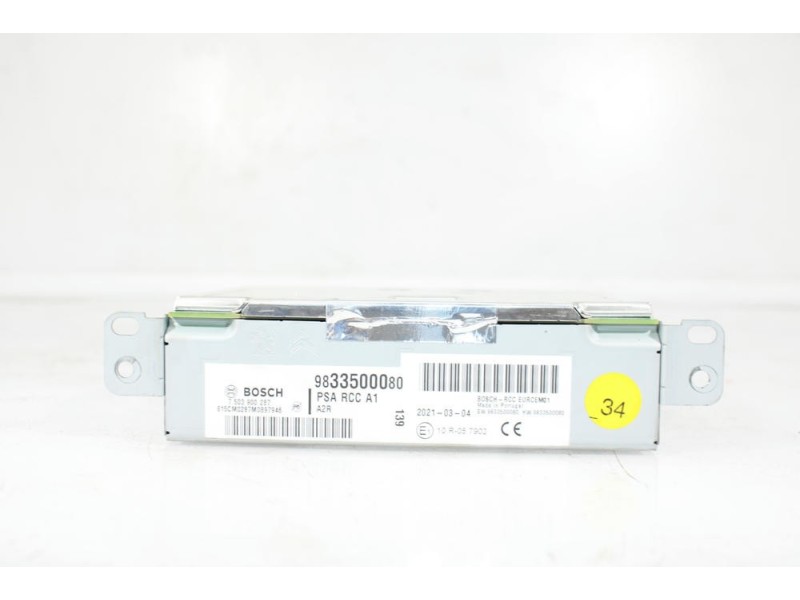 Recambio de sistema navegacion gps para opel corsa e color edition referencia OEM IAM 9833500080  