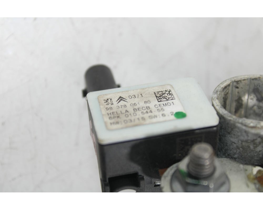 Recambio de cable negativo bateria para opel corsa e color edition referencia OEM IAM 9837611380  