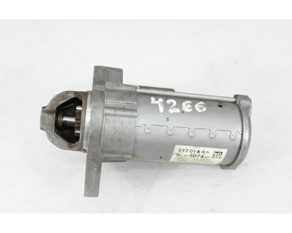 Recambio de motor arranque para opel corsa e color edition referencia OEM IAM 9830507480  