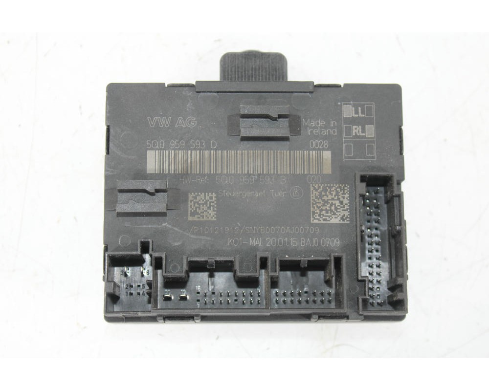 Recambio de modulo control de puerta para audi a3 sportback (8va) ambiente referencia OEM IAM 5Q0959593D/5Q0959593B  