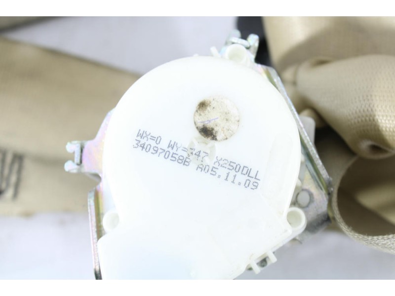Recambio de cinturon seguridad delantero derecho para jaguar xf i (x250) 3.0 d referencia OEM IAM 34097058B  