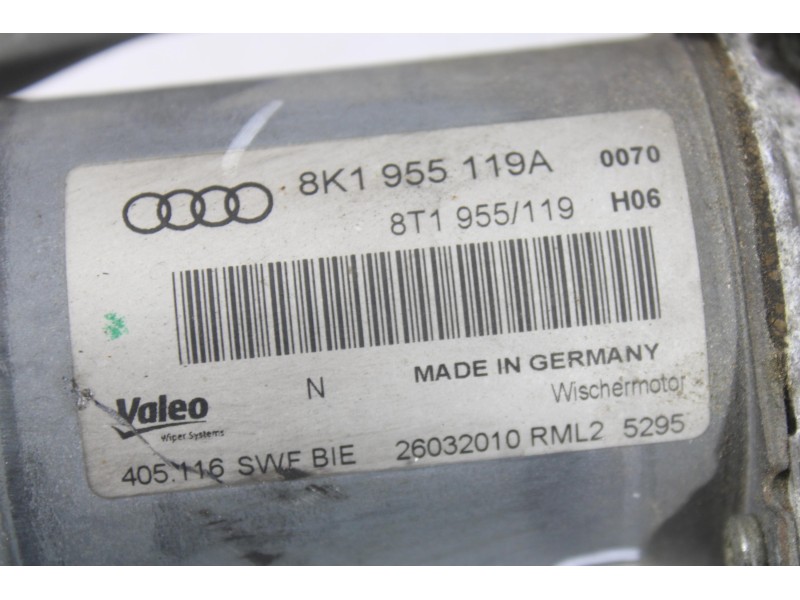 Recambio de motor limpia delantero para audi a4 b8 (8k2) 2.0 tdi referencia OEM IAM 8K1955119A  