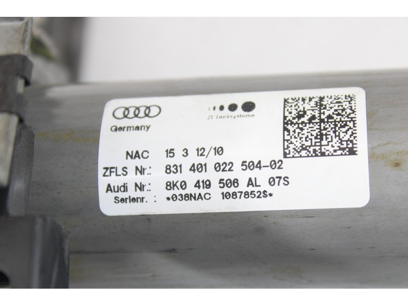 Recambio de columna direccion para audi a4 b8 (8k2) 2.0 tdi referencia OEM IAM 8k0419506AL  