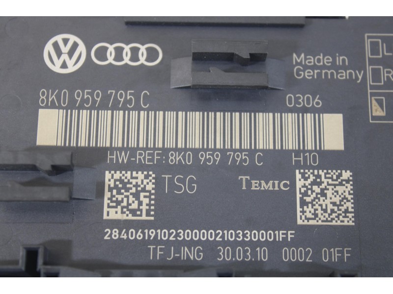 Recambio de modulo electronico para audi a4 b8 (8k2) 2.0 tdi referencia OEM IAM 8K0959795C  