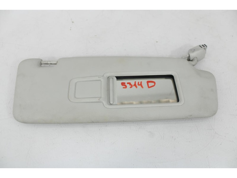 Recambio de parasol derecho para audi a4 b8 (8k2) 2.0 tdi referencia OEM IAM 8K0857552  