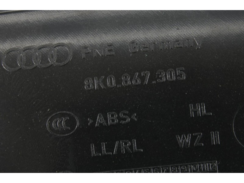 Recambio de guarnecido puerta trasera izquierda para audi a4 b8 (8k2) 2.0 tdi referencia OEM IAM 8K0867305  