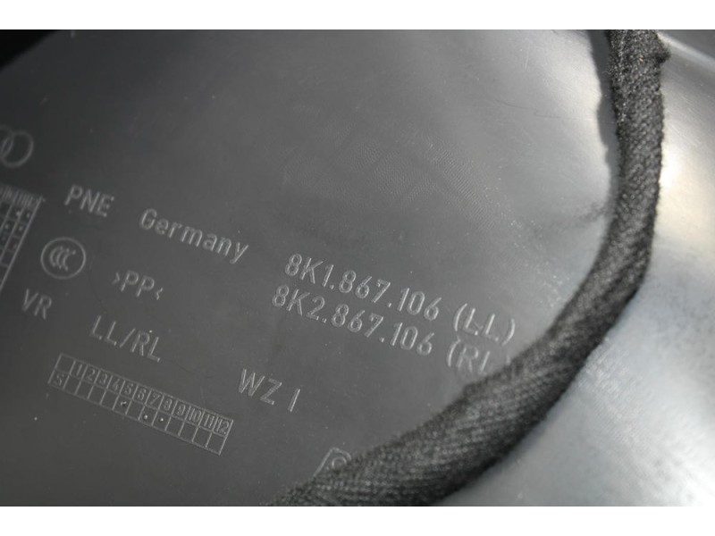Recambio de guarnecido puerta delantera derecha para audi a4 b8 (8k2) 2.0 tdi referencia OEM IAM 8K1867106  