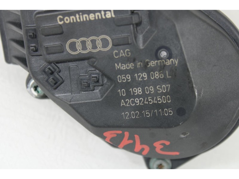 Recambio de caja mariposa para audi a5 coupe (8t) 2.7 tdi referencia OEM IAM 059129086L  