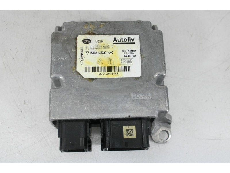 Recambio de centralita airbag para land rover range rover evoque (l538) 2.2 d referencia OEM IAM BJ3214D374AC  