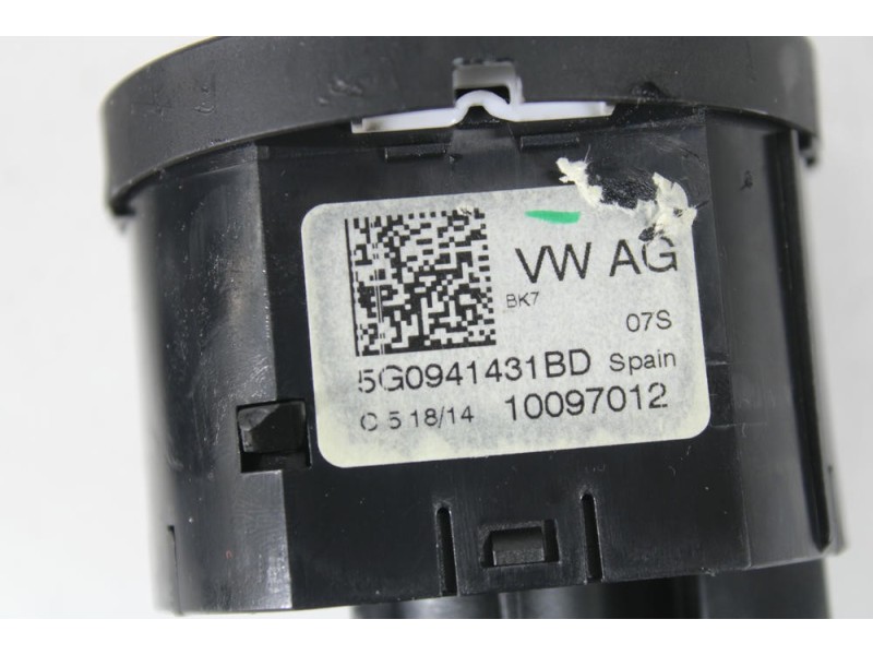 Recambio de mando luces para volkswagen golf vii (5g1, bq1, be1, be2) 1.6 tdi referencia OEM IAM 5G0941431BD  