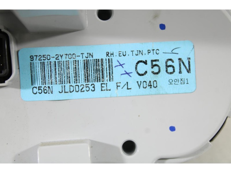 Recambio de mando climatizador para hyundai ix35 (lm, el, elh) 1.7 crdi referencia OEM IAM 972502Y700TJN  