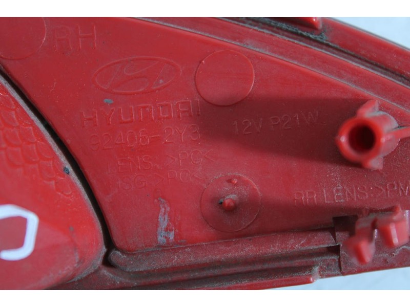 Recambio de faro antiniebla trasero derecho para hyundai ix35 (lm, el, elh) 1.7 crdi referencia OEM IAM 924062Y3  