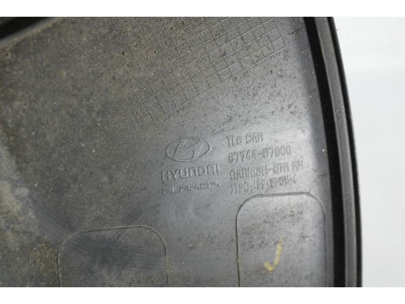 Recambio de aletin trasero derecho para hyundai tucson (tl, tle) 1.7 crdi referencia OEM IAM 87744D7000  