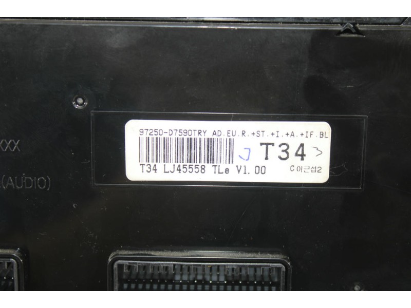 Recambio de mando calefaccion / aire acondicionado para hyundai tucson (tl, tle) 1.7 crdi referencia OEM IAM 97250D7590TRY  