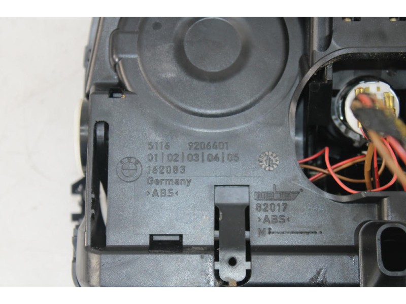 Recambio de cenicero para bmw 5 (f10) 520 d referencia OEM IAM 51169206401  