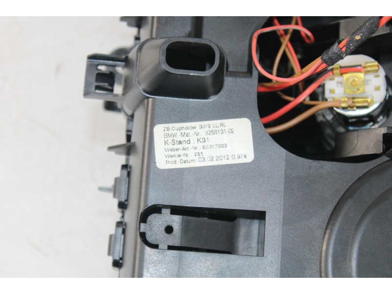 Recambio de cenicero para bmw 5 (f10) 520 d referencia OEM IAM 51169206401  