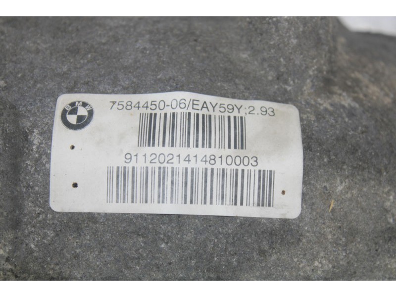 Recambio de diferencial trasero para bmw 5 (f10) 520 d referencia OEM IAM 758445006  