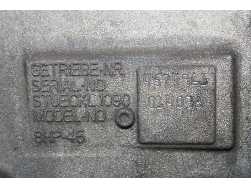 Recambio de caja cambios para bmw 5 (f10) 520 d referencia OEM IAM 8HP45  