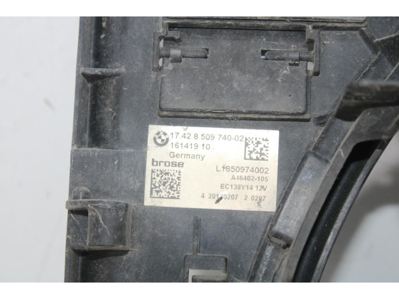 Recambio de electroventilador para bmw 5 (f10) 520 d referencia OEM IAM   