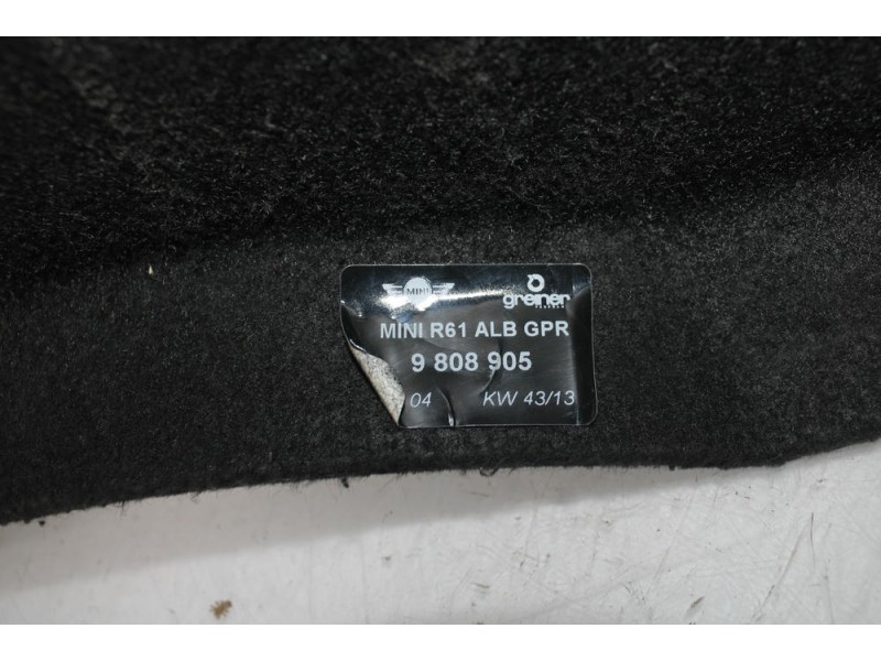 Recambio de bandeja trasera para mini mini paceman (r61) cooper d referencia OEM IAM 9808905  