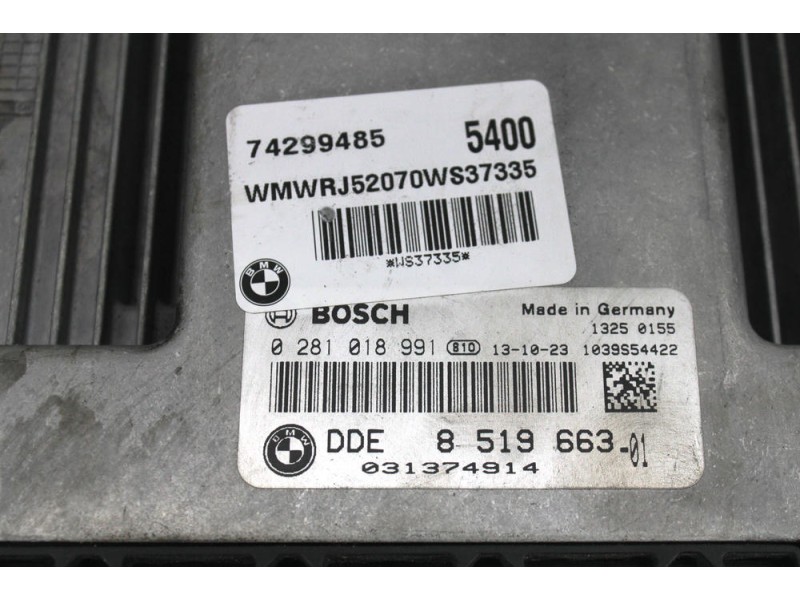 Recambio de centralita motor uce para mini mini paceman (r61) cooper d referencia OEM IAM   