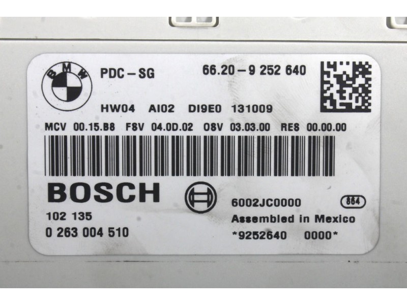 Recambio de modulo electronico para mini mini paceman (r61) cooper d referencia OEM IAM 0263004510  