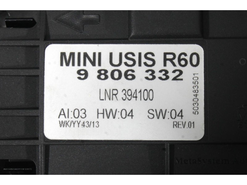 Recambio de luz interior para mini mini paceman (r61) cooper d referencia OEM IAM   