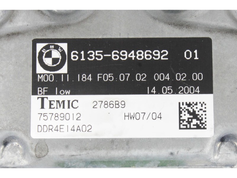 Recambio de centralita airbag para bmw 5 (e60) 530 d referencia OEM IAM 61356948692  