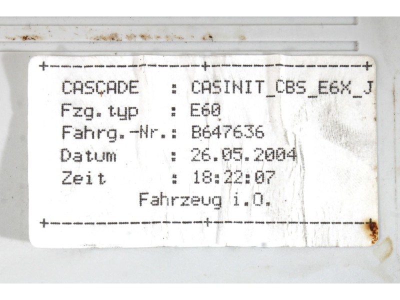 Recambio de modulo electronico para bmw 5 (e60) 530 d referencia OEM IAM 6943854  