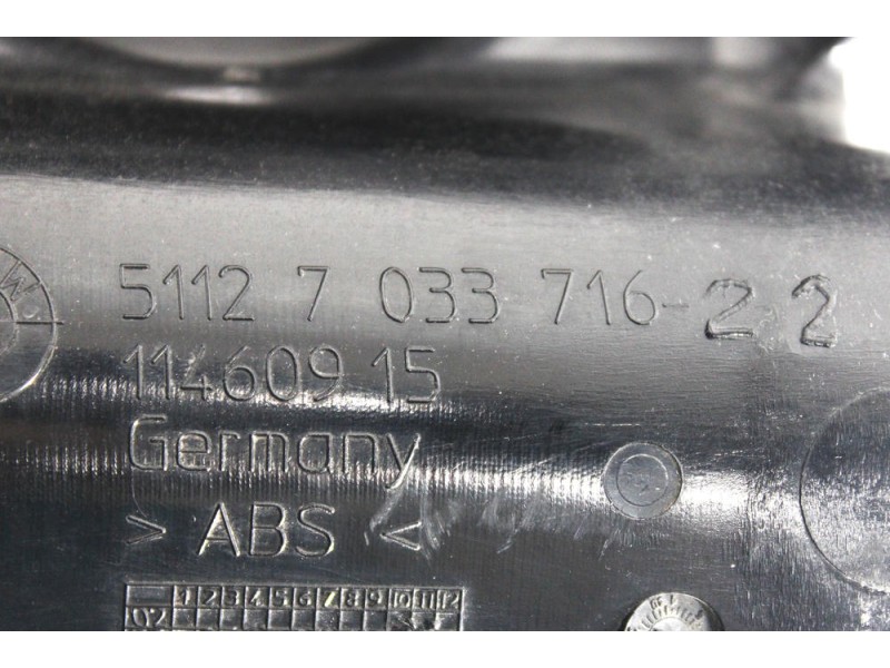 Recambio de refuerzo paragolpes trasero para bmw 5 (e60) 530 d referencia OEM IAM 51127033716  