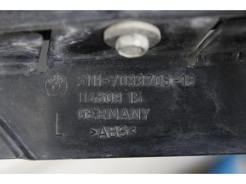 Recambio de aleta delantera izquierda para bmw 5 (e60) 530 d referencia OEM IAM 5111703370518  