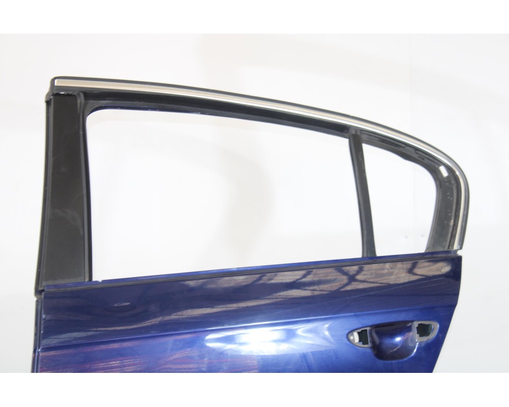 Recambio de puerta trasera izquierda para volkswagen passat berlina (3c2) 1.9 tdi referencia OEM IAM AZUL  