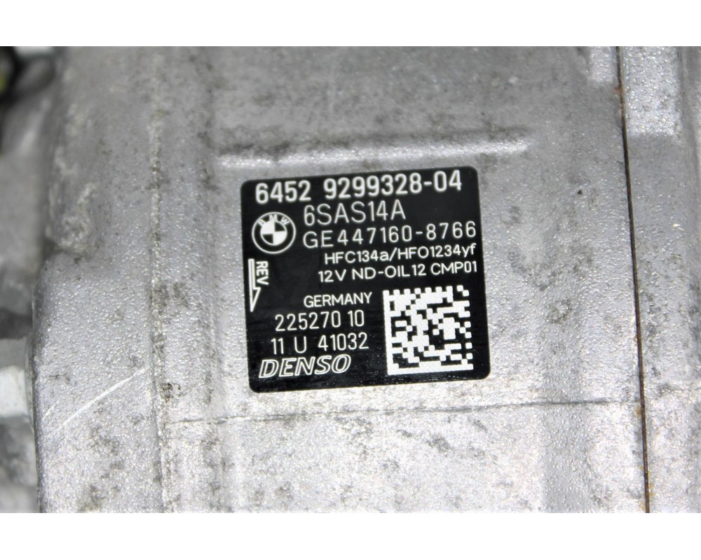 Recambio de compresor aire acondicionado para bmw serie 1 lim. 5-trg. (f20) 116d referencia OEM IAM 64529299328  