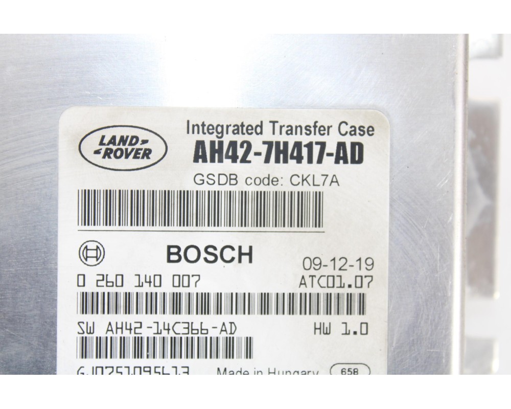 Recambio de centralita cambio automatico para land rover range rover sport v6 td s referencia OEM IAM AH427H417AD  