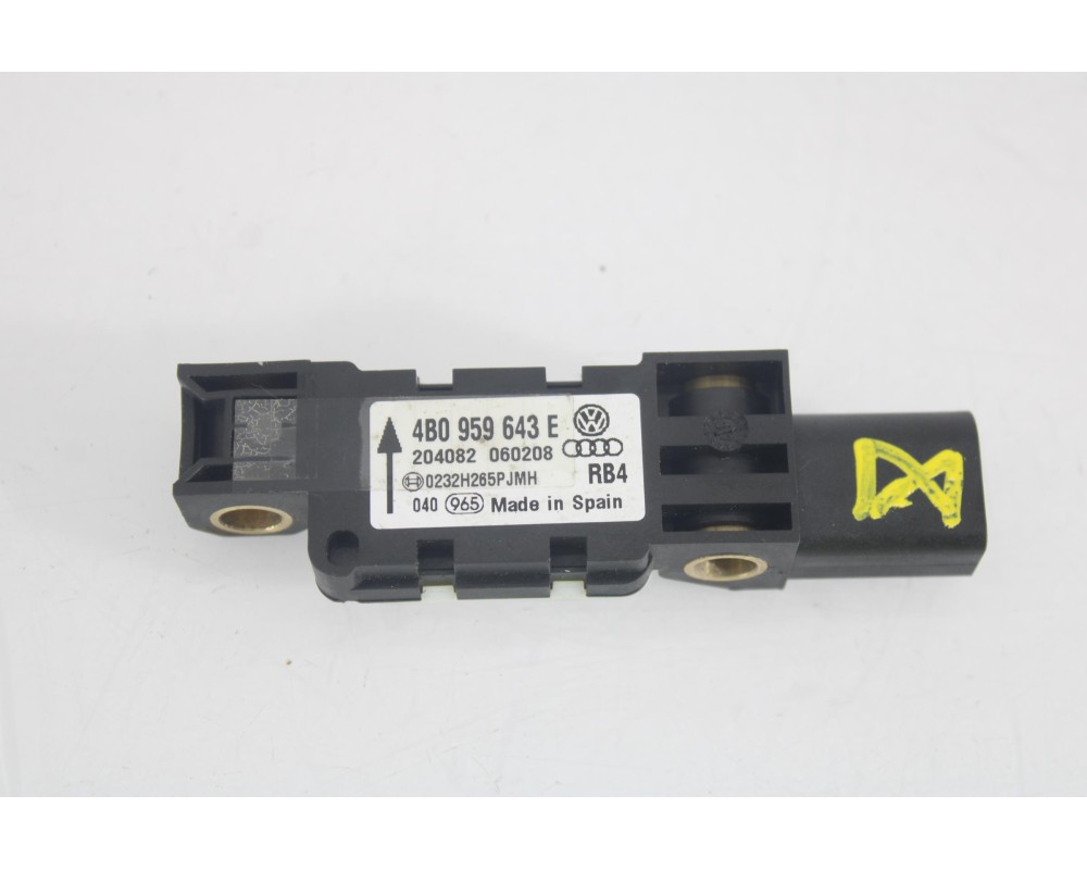 Recambio de sensor impacto para volkswagen touareg (7l6) v6 tdi referencia OEM IAM 4B0959643E8  