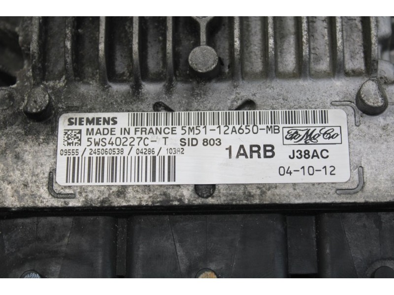 Recambio de centralita motor uce para ford focus berlina (cap) 2.0 tdci cat referencia OEM IAM 5M5112A650MB  