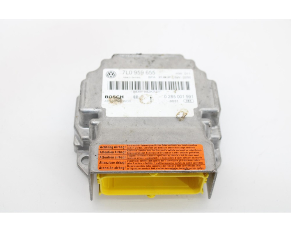 Recambio de centralita airbag para volkswagen touareg (7la) tdi v6 referencia OEM IAM 7L0959655  