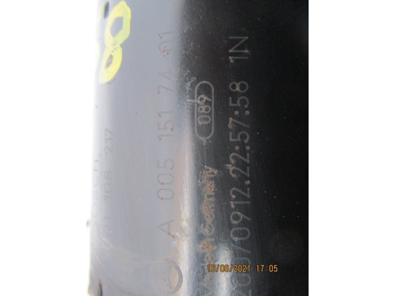 Recambio de motor arranque para mercedes-benz clase b (w245) 180 cdi (245.207) referencia OEM IAM 0051517401  