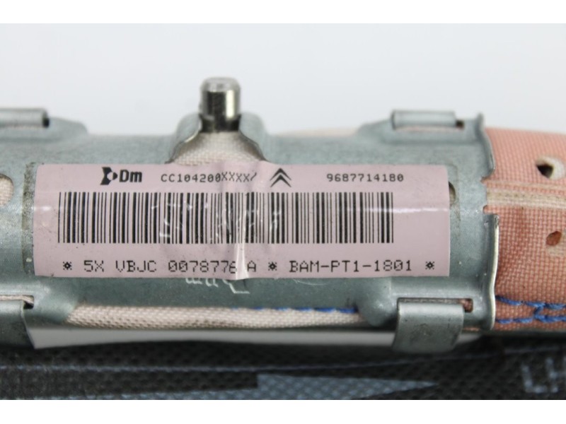Recambio de airbag cortina delantero derecho para citroën c5 berlina millenium referencia OEM IAM 9687714180  